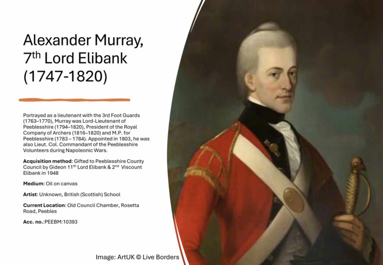 Alexander Murray 7th Lord Elibank - Peebles Common Good Fund Assets