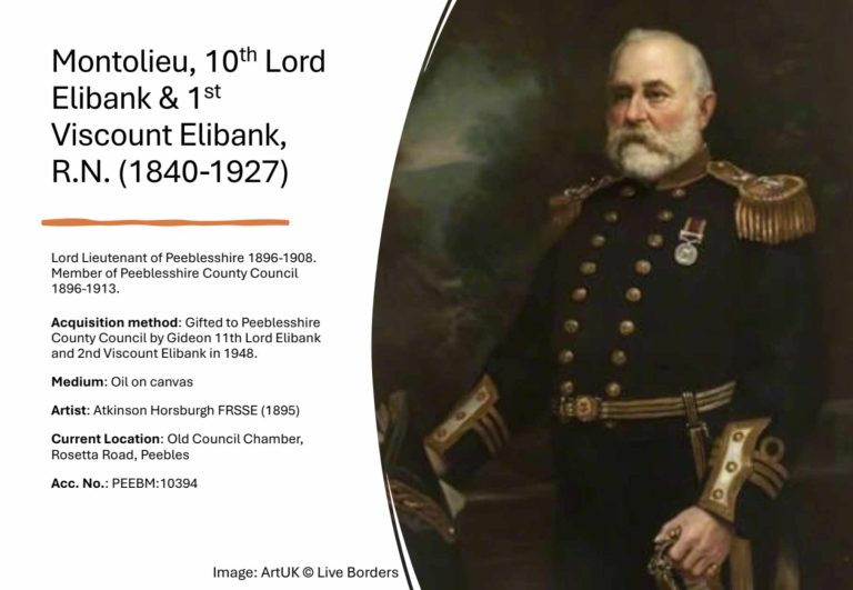 Montolieu 10th Lord Elibank - Peebles Common Good Fund Assets
